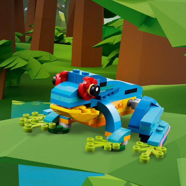 Zestaw klocków LEGO Creator Egzotyczna papuga 253 elementy (31136) - obraz 5