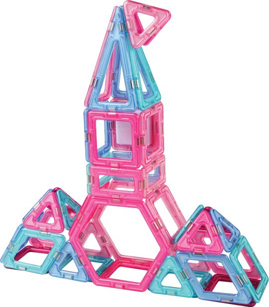 Конструктор магнітний Magformers Прекрасна принцеса 56 деталей (704003) (8809134368244) - зображення 7