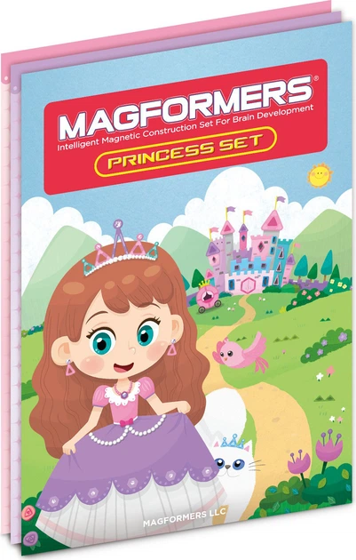 Конструктор магнітний Magformers Прекрасна принцеса 56 деталей (704003) (8809134368244) - зображення 15