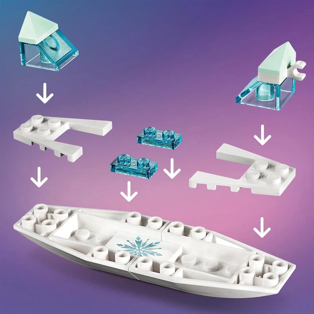 Конструктор LEGO Disney Princess Frozen 2 Експедиція Анни на каное 108 деталей (41165) - зображення 10