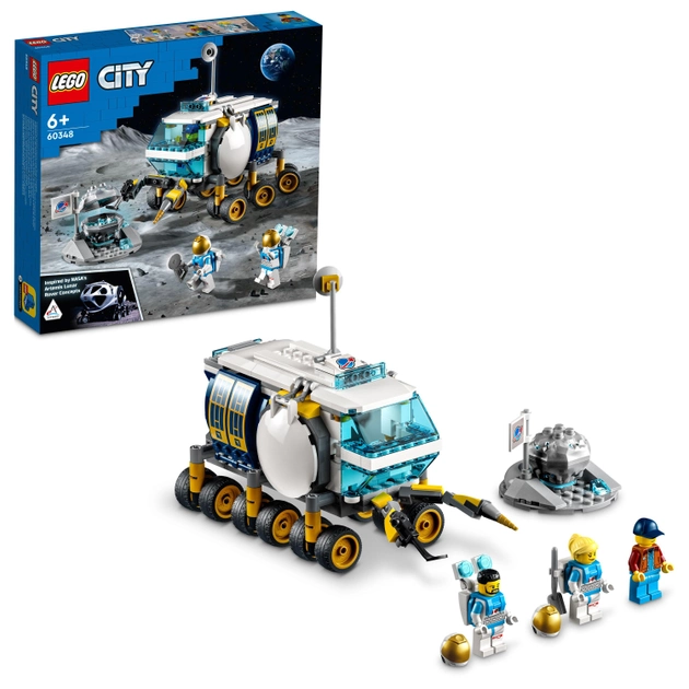 Конструктор LEGO City Space Місяцехід 275 деталей (60348) - зображення 2