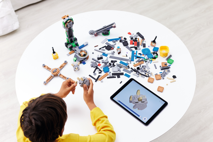 Zestaw klocków LEGO Super Mario Zestaw dodatkowy Walka z Reznorami 862 elementy (71390) - obraz 3