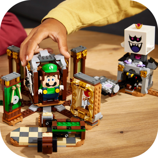 Конструктор LEGO Super Mario Додатковий набір Пошуки привидів Маєток Луїджі 877 деталей (71401) - зображення 7