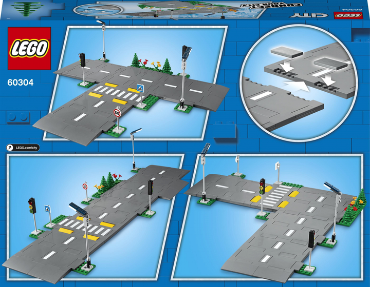 Конструктор LEGO City Town Дорожні плити 112 деталей (60304) - зображення 14