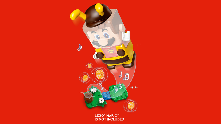 Конструктор LEGO Super Mario Набір посилень Маріо-бджола 13 деталей (71393) - зображення 9