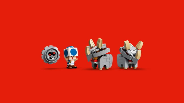 Zestaw klocków LEGO Super Mario Zestaw dodatkowy Walka z Reznorami 862 elementy (71390) - obraz 18