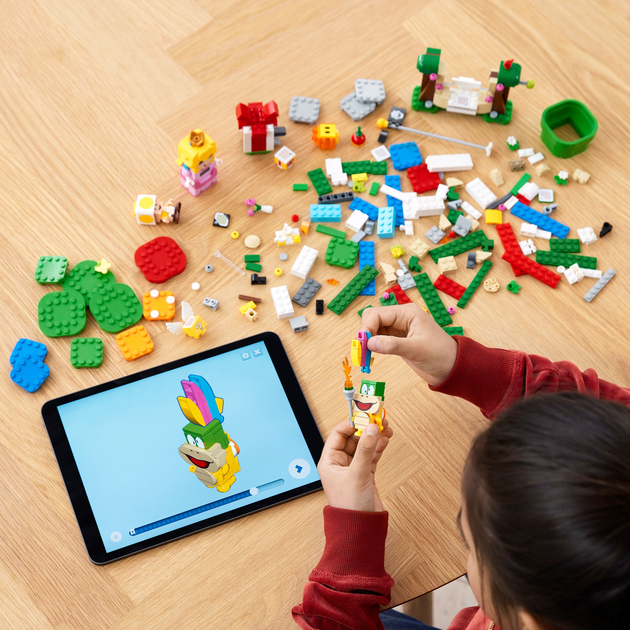 Конструктор LEGO Super Mario Стартовий набір Пригоди разом із Піч 354 деталі (71403) - зображення 4