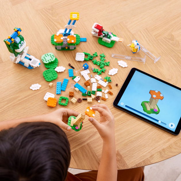 Конструктор LEGO Super Mario Додатковий набір Випробування Великого Спайка у хмарах 540 деталей (71409) - зображення 4