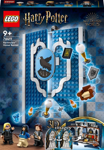 Конструктор LEGO Harry Potter Прапор гуртожитку Рейвенклов 305 деталей (76411) - зображення 1