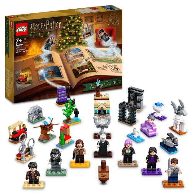Конструктор LEGO Harry Potter Новорічний календар Harry Potter 334 деталі (76404) - зображення 2