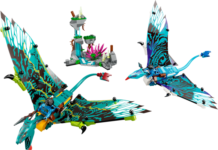 Zestaw klocków LEGO Avatar Pierwszy lot na zmorze Jake’a i Neytiri 572 elementy (75572) - obraz 9