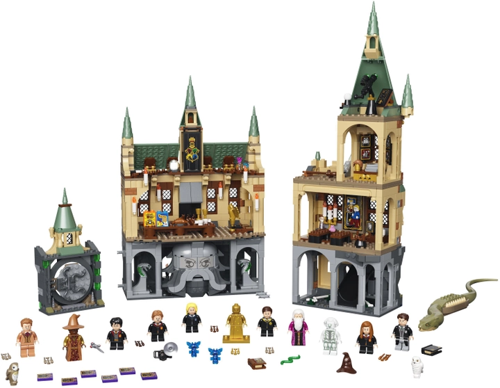 Zestaw klocków LEGO Harry Potter Hogwart: Komnata Tajemnic 1176 elementów (76389) - obraz 2