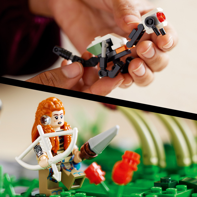 Zestaw klocków LEGO Horizon Horizon Forbidden West: Żyraf 1222 elementy (76989) - obraz 6