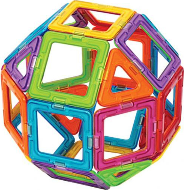 Конструктор магнітний Magformers Базовий набір 30 деталей (701005) (8809134360019) - зображення 7