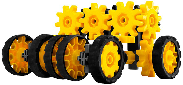 Zestaw do kreatywnego konstruowania Korbo Machine 61 element (5906395455331) - obraz 3