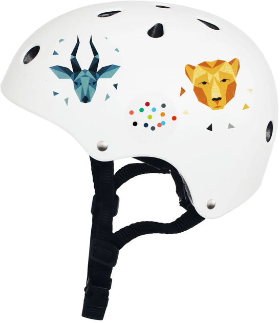 Dziecięcy kask ochronny Kinderkraft Safety Biały (KASAFE00WHT0000) - obraz 3