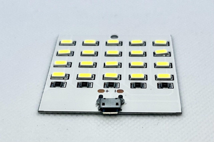 Светодиодная лампа G4, 12V 12pcs smd 5730 White (6000K)