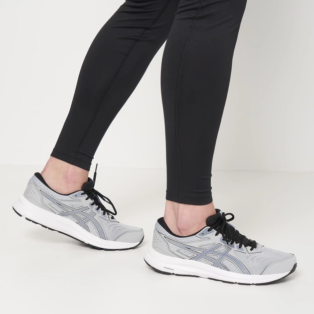 Чоловічі кросівки для бігу ASICS Gel-Contend 8 1011B492-020 46 (11.5US) 29 см Сірий/Блакитний (4550455587015) - Фото 2 Чоловічі кросівки для бігу ASICS Gel-Contend 8 1011B492-020 46 (11.5US) 29 см Сірий/Блакитний (4550455587015) - зображення 2