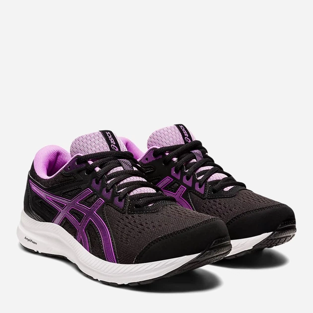 Buty do biegania damskie ASICS Gel-Contend 8 1012B320-005 37 (6US) 23 cm Czarny/Fioletowy (4550455594655/4550455594685) - obraz 3