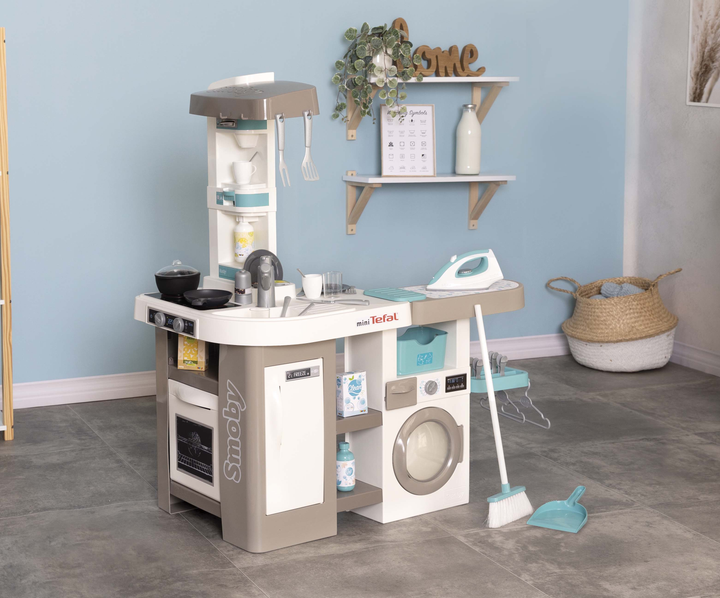 Zestaw interaktywny Smoby Toys 2w1 Tefal Kuchnia + Pranie (311050) (3032163110507) - obraz 10