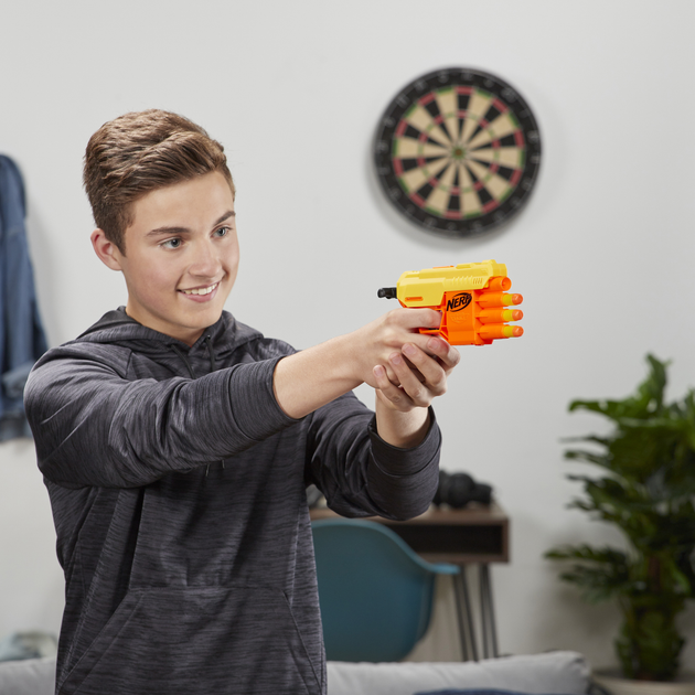 Бластер Hasbro Nerf Alpha Strike Nerf Fang QS-4 (E6973) (5010993624126) - зображення 6