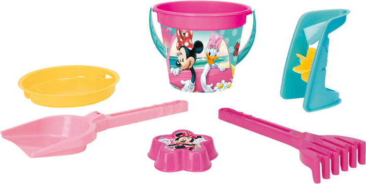 Zestaw do piaskownicy Wader Minnie Disney 6 elementów (77437) - obraz 1