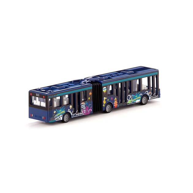 Model Siku 1:55 MAN Bus niebieski (1617) - obraz 11