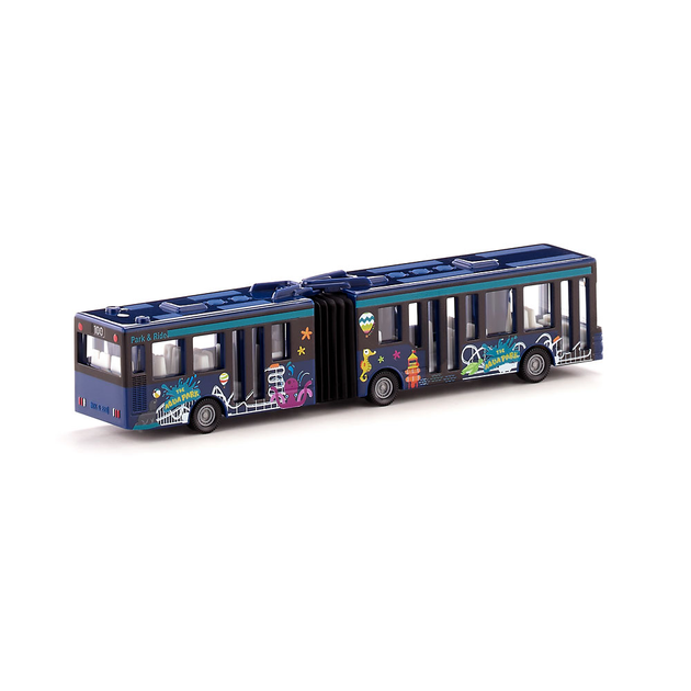 Model Siku 1:55 MAN Bus niebieski (1617) - obraz 12