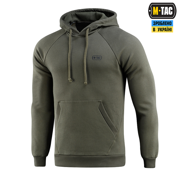 M-Tac кофта Hoodie Cotton Raglan Hard Army Olive L - зображення 1