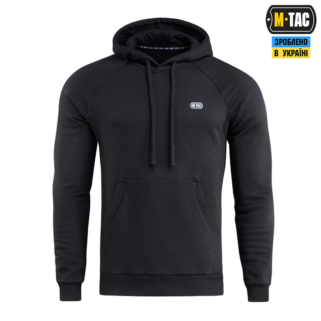 M-Tac кофта Hoodie Cotton Raglan Hard Black M - зображення 2