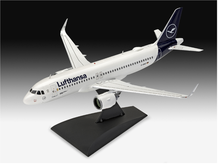 Złożony model-replika zestawu Revell Samolot Airbus A321 Neo poziom 3 skala 1:144 (63942) - obraz 2