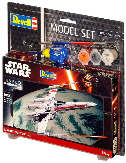 Збірна модель Revell Зоряний винищувач X-крило. Масштаб 1:112 (RVL-63601) (4009803636016) - зображення 2