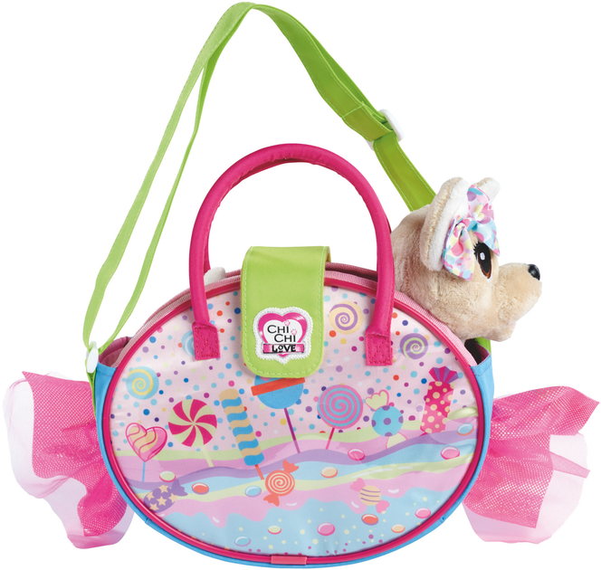Piesek Simba Chi Chi Love Chihuahua Fashion z torebką i brelokiem 20 cm (105890001) - obraz 3