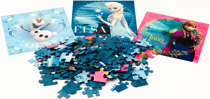 Пазл-3х49 Ravensburger Дісней Ельза, Анна і Олаф (09269R) - зображення 4