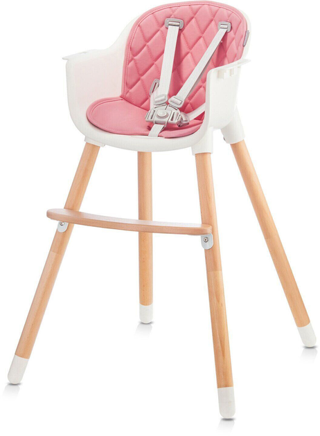 Krzesełko do karmienia Kinderkraft Sienna Pink (KKKSIENPNK0000) - obraz 2