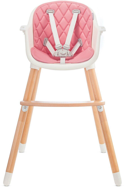 Krzesełko do karmienia Kinderkraft Sienna Pink (KKKSIENPNK0000) - obraz 3