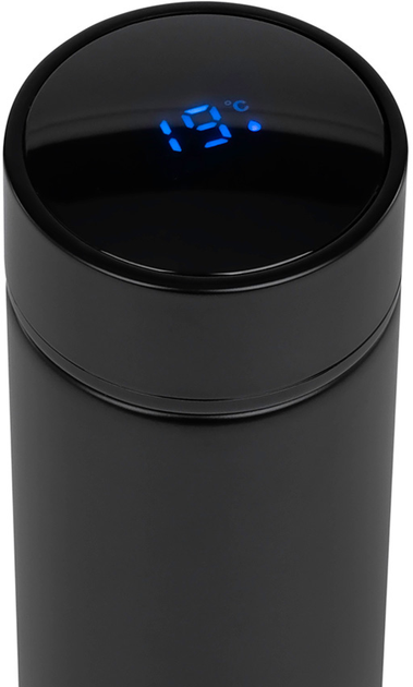 Термопляшка Noveen LED дисплей TB2310 Black 450 мл (5902221621901) - зображення 3