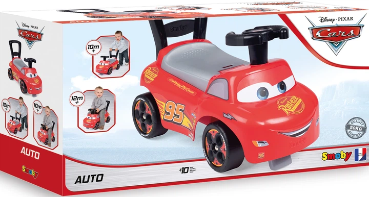 Машина для катання малюка Smoby Тачки Червона (720534) (3032167205346) - зображення 7