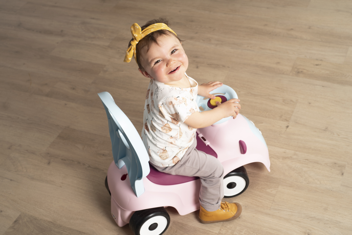 Jeździk Smoby Toys Maestro Kolejka górska 3 w 1 z efektami dźwiękowymi różowy (7600720305) - obraz 10