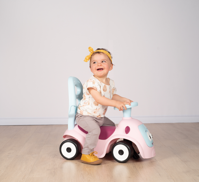 Jeździk Smoby Toys Maestro Kolejka górska 3 w 1 z efektami dźwiękowymi różowy (7600720305) - obraz 13