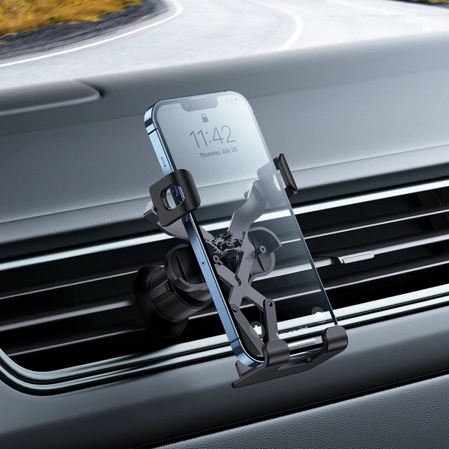 Автотримач для телефону Baseus Stable Gravitational Car Mount Lite (SUWX010001) - зображення 6