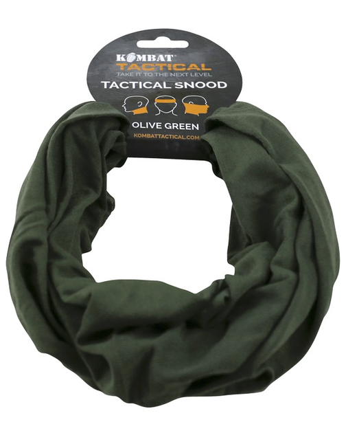 Баф KOMBAT UK Tactical Snood Uni оливковий (kb-ts-olgr) - изображение 1