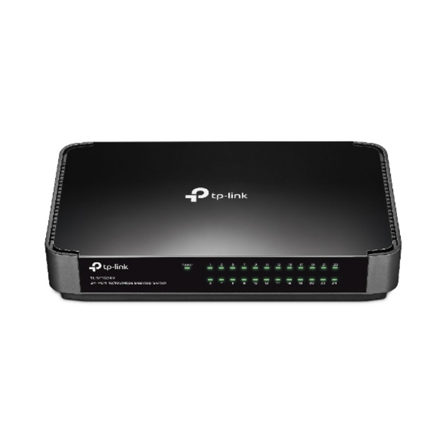 Неуправляемый коммутатор TP-Link TL-SF1024M 24хRJ-45 10/100 Черный - изображение 3