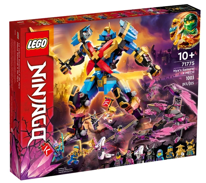 Конструктор Lego Ninjago Мех Самурай X Nyi 1003 детали (71775