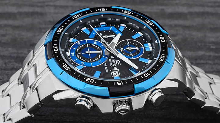 Наручные часы Casio EFR-539D-1A2VUEF Серебро\Синий - изображение 3