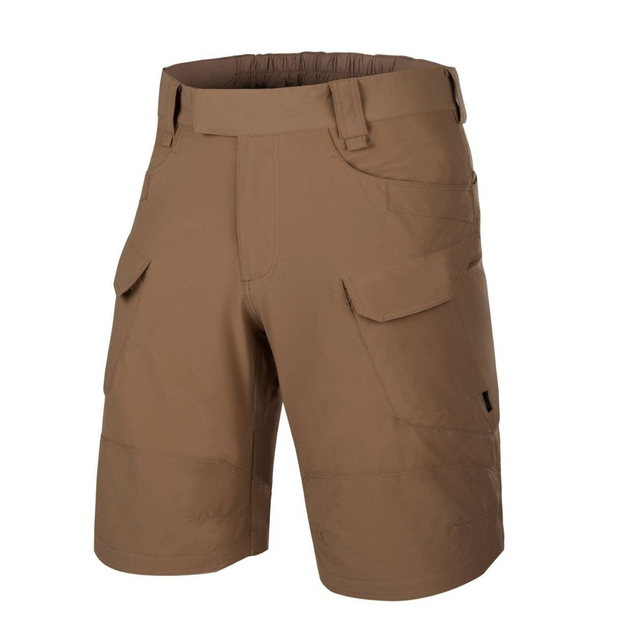 Шорты тактические мужские OTS (Outdoor tactical shorts) 11"® - VersaStretch® Lite Helikon-Tex Mud brown (Темно-коричневый) M/Regular - изображение 1