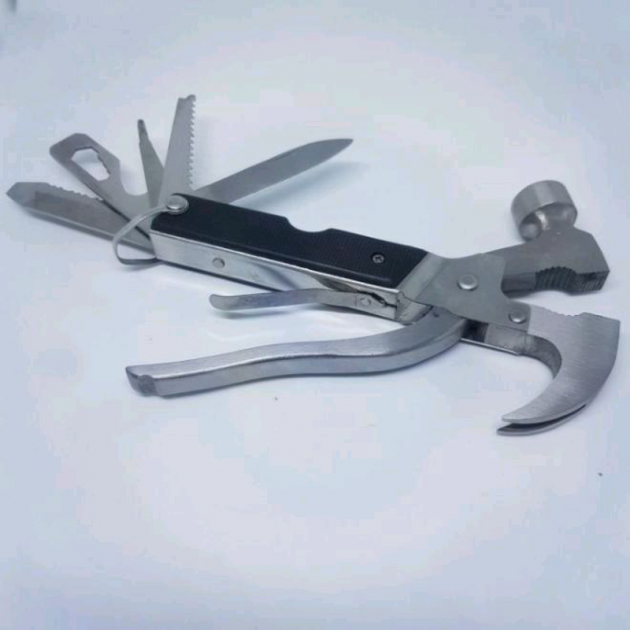 Мультитул компактный складной с молотком Tactool 18 в 1 Black (TC09821) - Фото 8 Мультитул компактный складной с молотком Tactool 18 в 1 Black (TC09821) - изображение 8