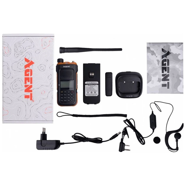 Рация Agent AR-UV10 Six Pack (0.5W, UHF400-470MHz, VHF136-174MHz, до 10 км, 128 каналов, АКБ), 6 шт - Фото 6 Рация Agent AR-UV10 Six Pack (0.5W, UHF400-470MHz, VHF136-174MHz, до 10 км, 128 каналов, АКБ), 6 шт - изображение 6