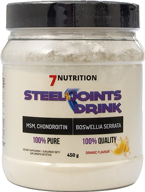 Suplement diety 7nutrition Steel joints drink 450 g Cytryna (5901597314288) - obraz 1