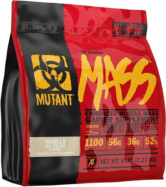Mutant Mass Gainer 2270 g Vanilla (627933026657) - obraz 1